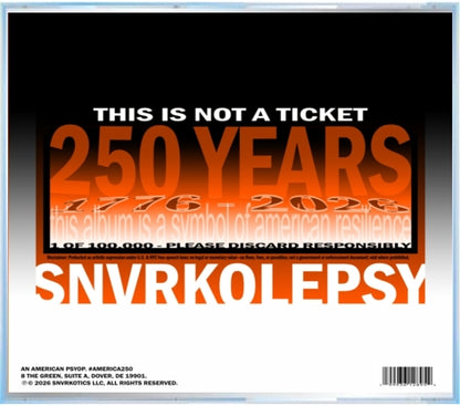 SNVRKOLEPSY CD